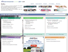 Tablet Screenshot of pharmaxie.com